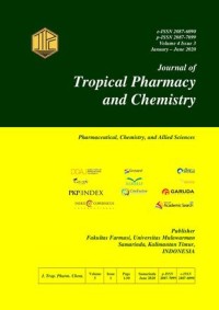 Image of Journal of Tropical Pharmacy and Chemistry Vol. 5 No. 1 (2020)