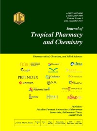 Image of Journal of Tropical Pharmacy and Chemistry Vol. 5 No.4 (2021)