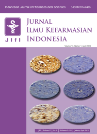 Image of Jurnal Ilmu Kefarmasian Indonesia Vol 17 no 1 (2019)