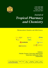 Image of Journal of Tropical Pharmacy and Chemistry Vol. 4 No. 6 (2019)