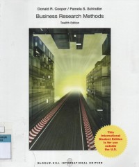 Image of Business Research Methods Twelfth Edition