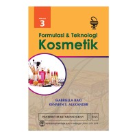 Image of Formulasi dan Teknologi Kosmetik Volume 3