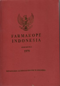 Image of Farmakope Indonesia Edisi Ketiga