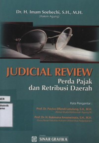 Image of Judical Review : perda pajak dan retribusi daerah