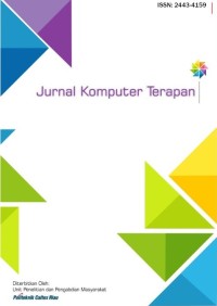 Image of Jurnal Komputer Terapan VVolume 7 No. 2 Edisi November 2021