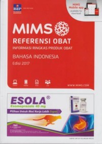 Image of MIMS Referensi Obat Edisi 18 tahun 2017 : informasi ringkas produk obat