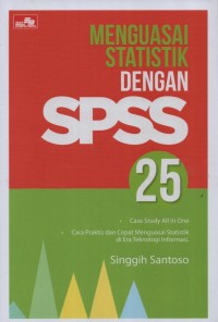 Image of Menguasai Statistik dengan SPSS 25