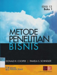 Image of Metode Penelitian Bisnis Edisi 12 Buku 1