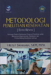 Image of Metodologi Penelitian Kesehatan