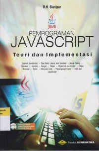Image of Pemrograman Javascript: teori dan implementasi