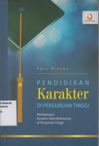 Image of Pendidikan Karakter di Perguruan Tinggi