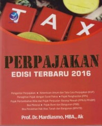 Image of Perpajakan Edisi Terbaru 2016