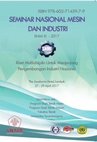Image of Seminar Nasional Mesin dan Industri (SNMI) XI 2017 Universitas Tarumanagara : 