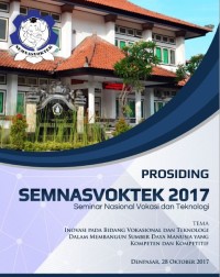 Image of Seminar Nasional Vokasi dan Teknologi (SemNasVokTek) 2017 Universitas Pendidikan Ganesha : 