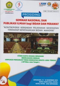 Image of Prosiding Seminar Nasional dan Publikasi Ilmiah bagi Bidan dan Perawat : 