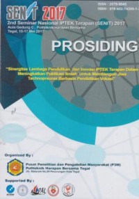 Image of Prosiding 2nd SENIT (Seminar Nasional IPTEK Terapan) 2017 : 