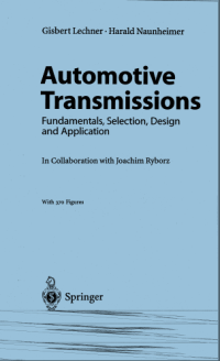 Image of Automotive Transmissions Foundamentals, Selections design and application (ebook)
