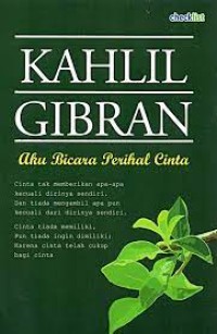 Image of Aku Bicara Perihal Cinta