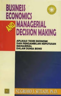 Image of Business economics and managerial decision making