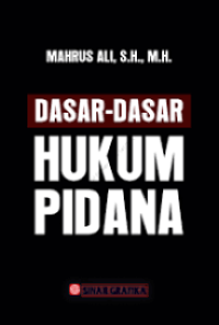 Image of Dasar-Dasar Hukum Pidana