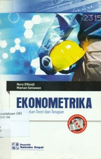 Image of Ekonometrika: pendekatan teori dan terapan