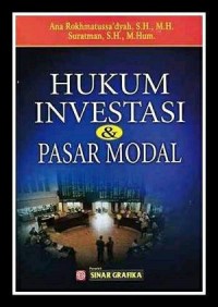 Image of Hukum investasi dan pasar modal