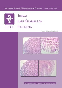 Image of Jurnal Ilmu Kefarmasian Indonesia Vol 16 no 1 (2018)