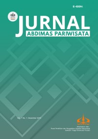 Image of Jurnal Pemberdayaan Pariwisata Vol 1 No 1 (2019)