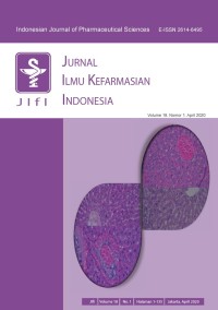 Image of Jurnal Ilmu Kefarmasian Indonesia Vol 18 no 1 (2020)