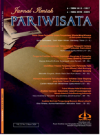 Image of Jurnal Ilmiah Pariwisata Vol 25 No 1 (2020)