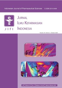 Image of Jurnal Ilmu Kefarmasian Indonesia Vol 18 no 2 (2020)