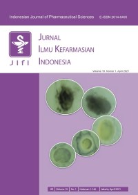 Image of Jurnal Ilmu Kefarmasian Indonesia Vol 19 no 1 (2021)