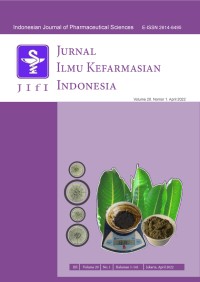 Image of Jurnal Ilmu Kefarmasian Indonesia Vol 20 no 1 (2022)