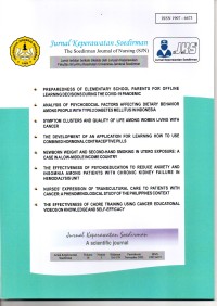 Image of JKS: Jurnal Keperawatan Soedirman Vol. 18 No. 3 November 2023