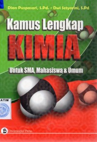 Image of Kamus Lengkap Kimia