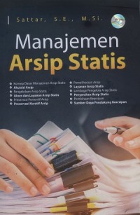 Image of Manajemen Arsip Statis