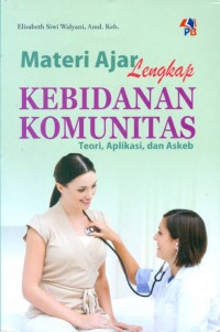 Image of Materi Ajar Lengkap Kebidanan Komunitas