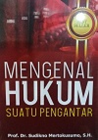 Image of Mengenal Hukum: Suatu Pengantar