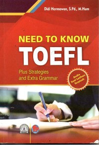 Image of Need To Know TOEFL