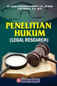 Image of Penelitian Hukum: Legal Research