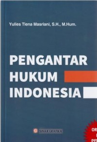 Image of Pengantar Hukum Indonesia