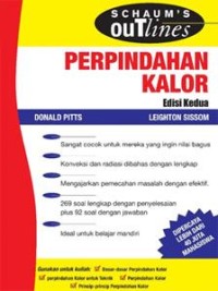 Image of Schaum's Outlines: Perpindahan Kalor Edisi 2