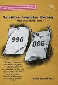 Image of Sembilan Sembilan Kosong: Teka teki untuk cinta
