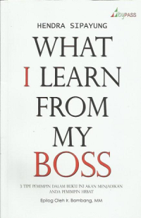 Image of What I Learn From My Boss