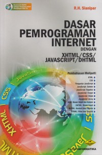 Image of Dasar Pemrograman Internet dengan XHTML/CSS/JAVASCRIPT/DHTML