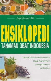 Image of Ensiklopedi Tanaman obat indonesia