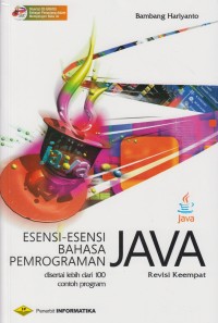 Image of Esensi-esensi bahasa pemrograman JAVA