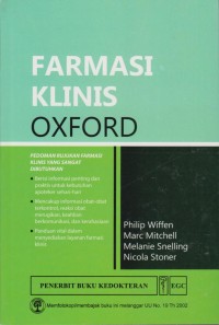 Image of Farmasi klinis OXFORD