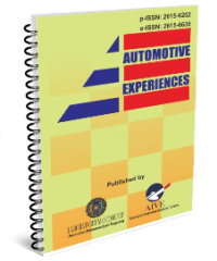 Image of Automotive Experiences (AE) Journal Vol 5 No 2 (2022)
