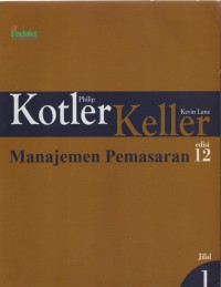 Image of Manajemen pemasaran jilid 1 edisi 12